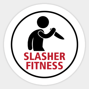 Slasher Fitness Sticker